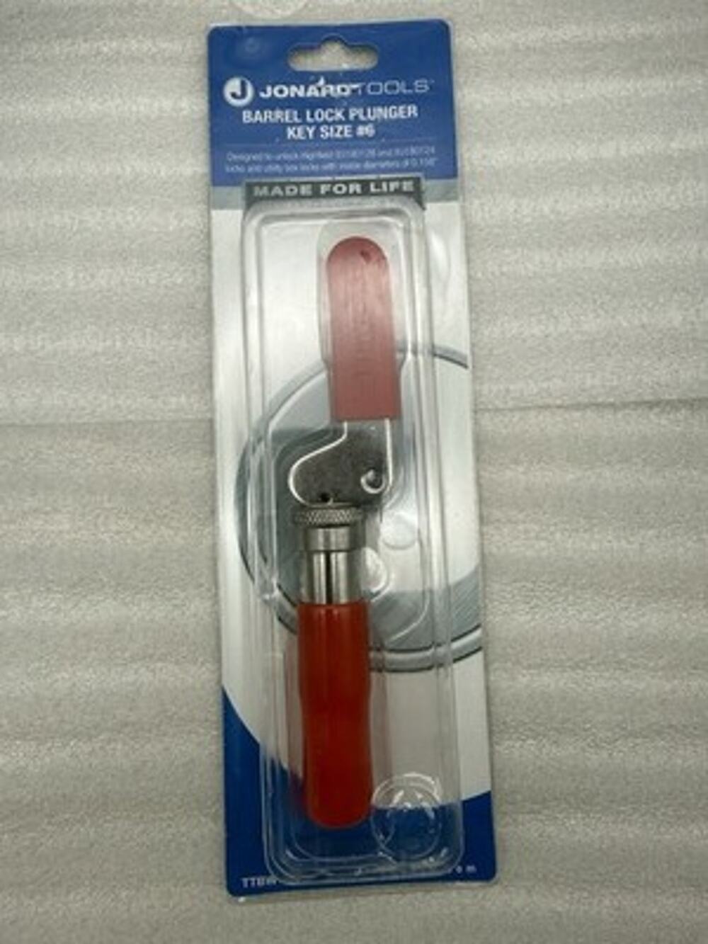 Jonard TTBW-158 Tools #6 Barrel Fastener Plunger Tool NEW & Opened *READ